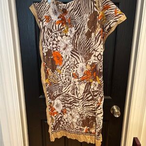 Cejon Brown and Orange Casual Sheath Scarf